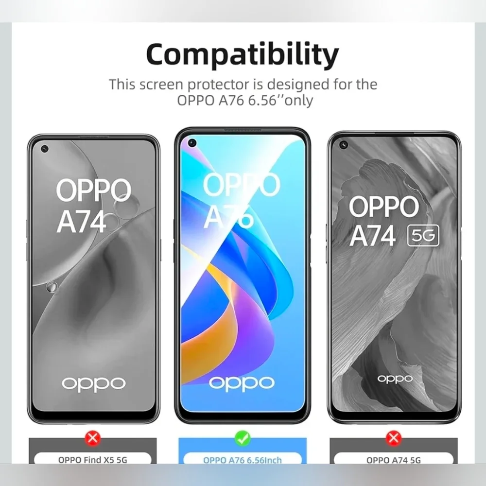 NEW'C 2 Pack Designed for Google Pixel 7 Screen Protector Tempered Glass Case